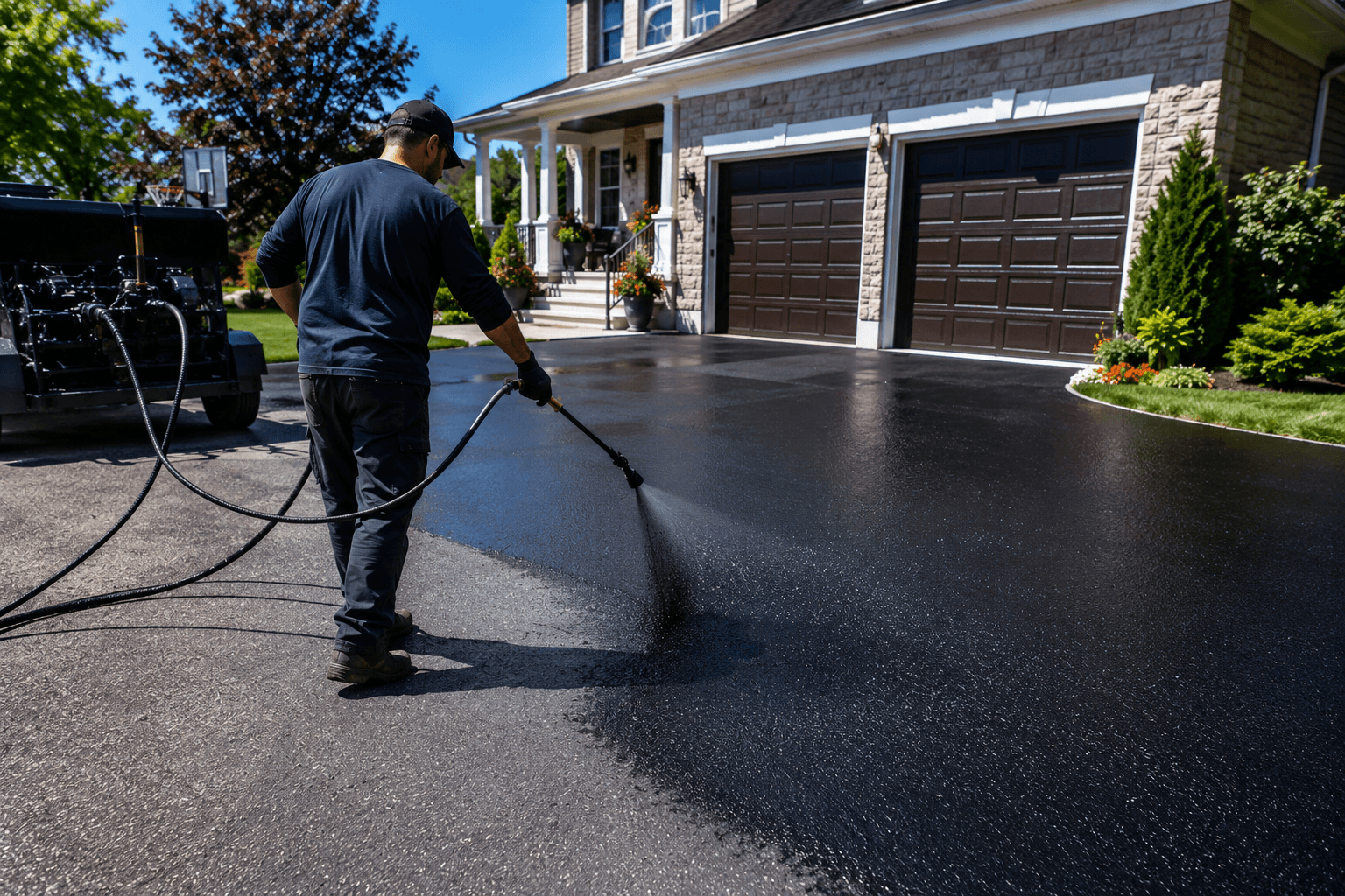 Sealcoating vs. Resurfacing: What Your Driveway Actually Needs